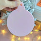 Pink Round Ornament Blank
