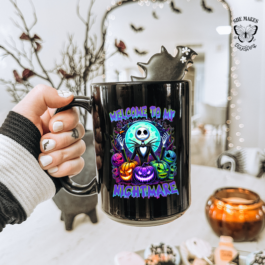 Welcome to my Nightmare - cup decal