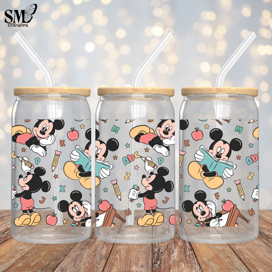 Mouse Ears School Things- Full Wrap