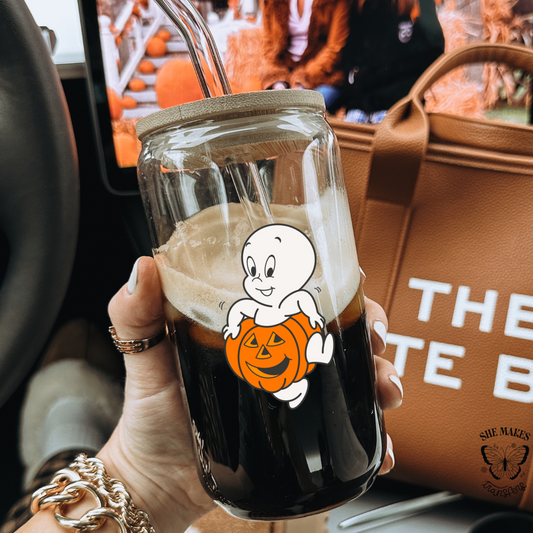 Friendly Halloween - cup decal