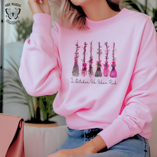 Pink Broomsticks for a Cause
