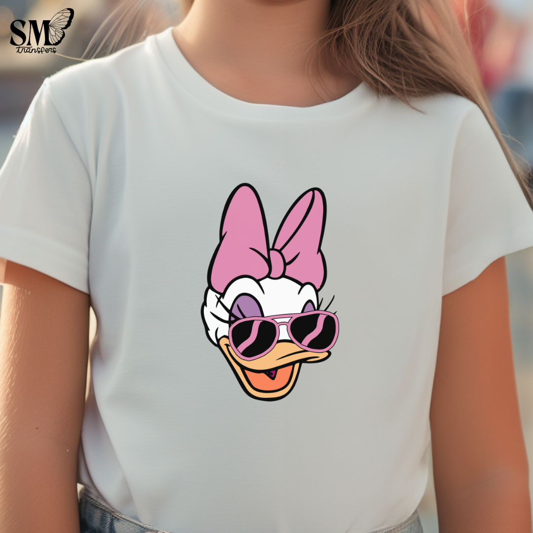Girl Duck Pink Bow