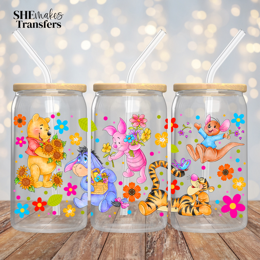 Cute bear and friends Cup Wrap