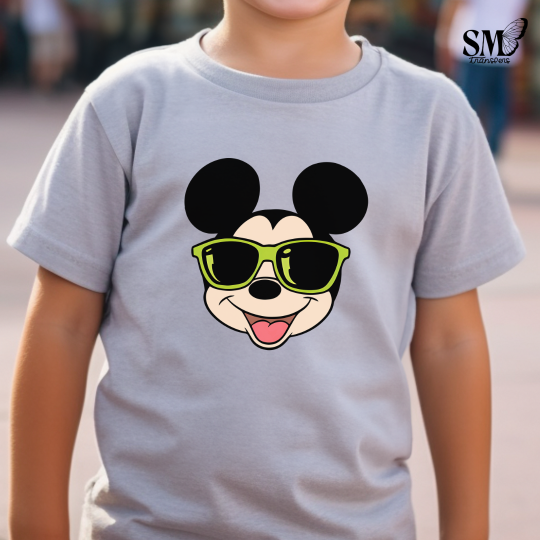 Boy Mouse Green Sunglasses