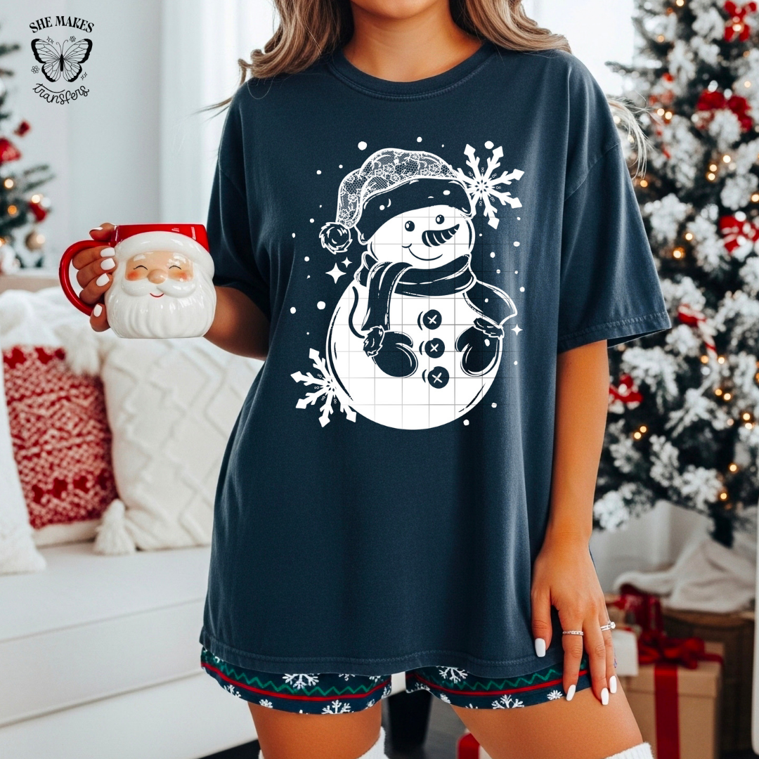 Single Color Snowman