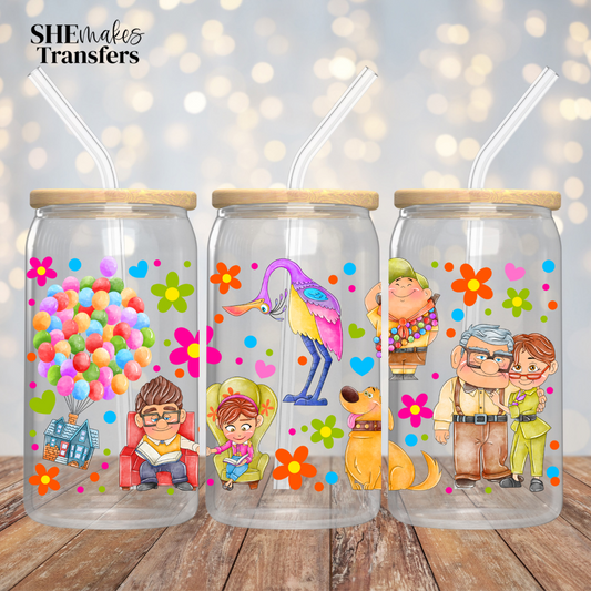Cute balloons and friends Cup Wrap