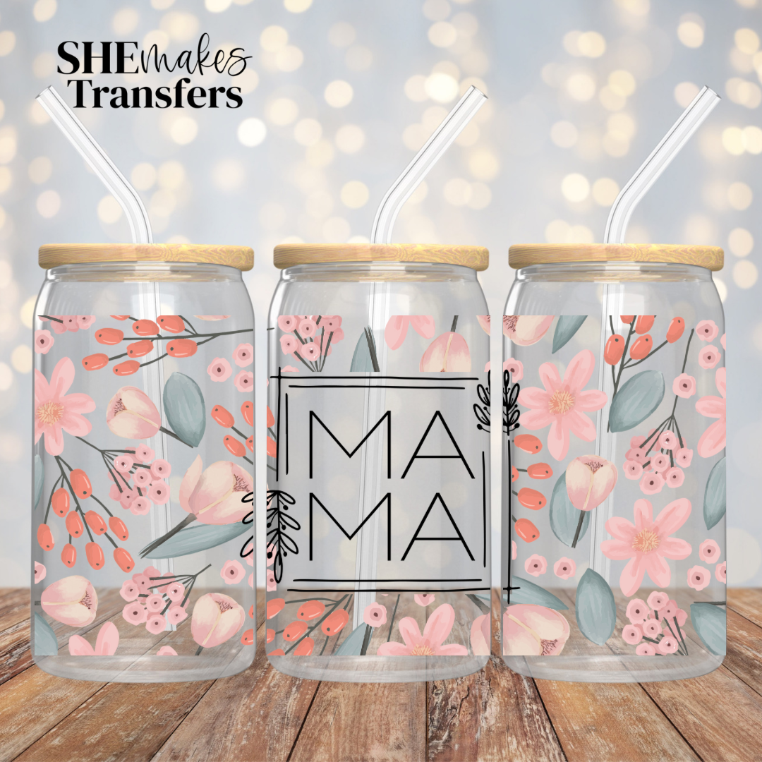 MAMA Floral Cup Wrap