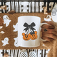 Mouse Pumpkin Cherries - cup decal