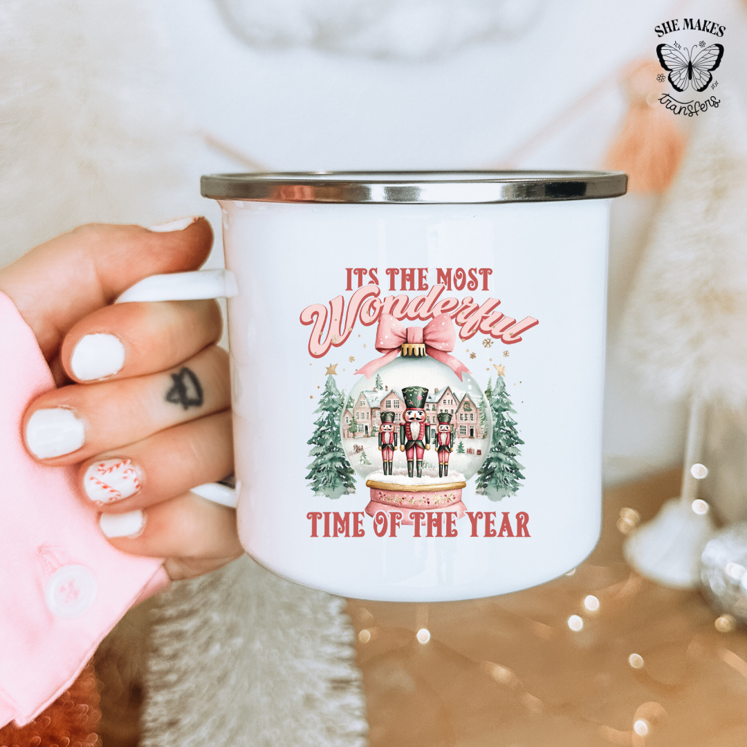 Most Wonderful Time - cup decal
