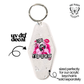 Boo You Horror - keychain uv dtf