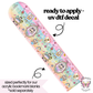 Big Smiles Bunny Ears and Treats - bookmark uv dtf