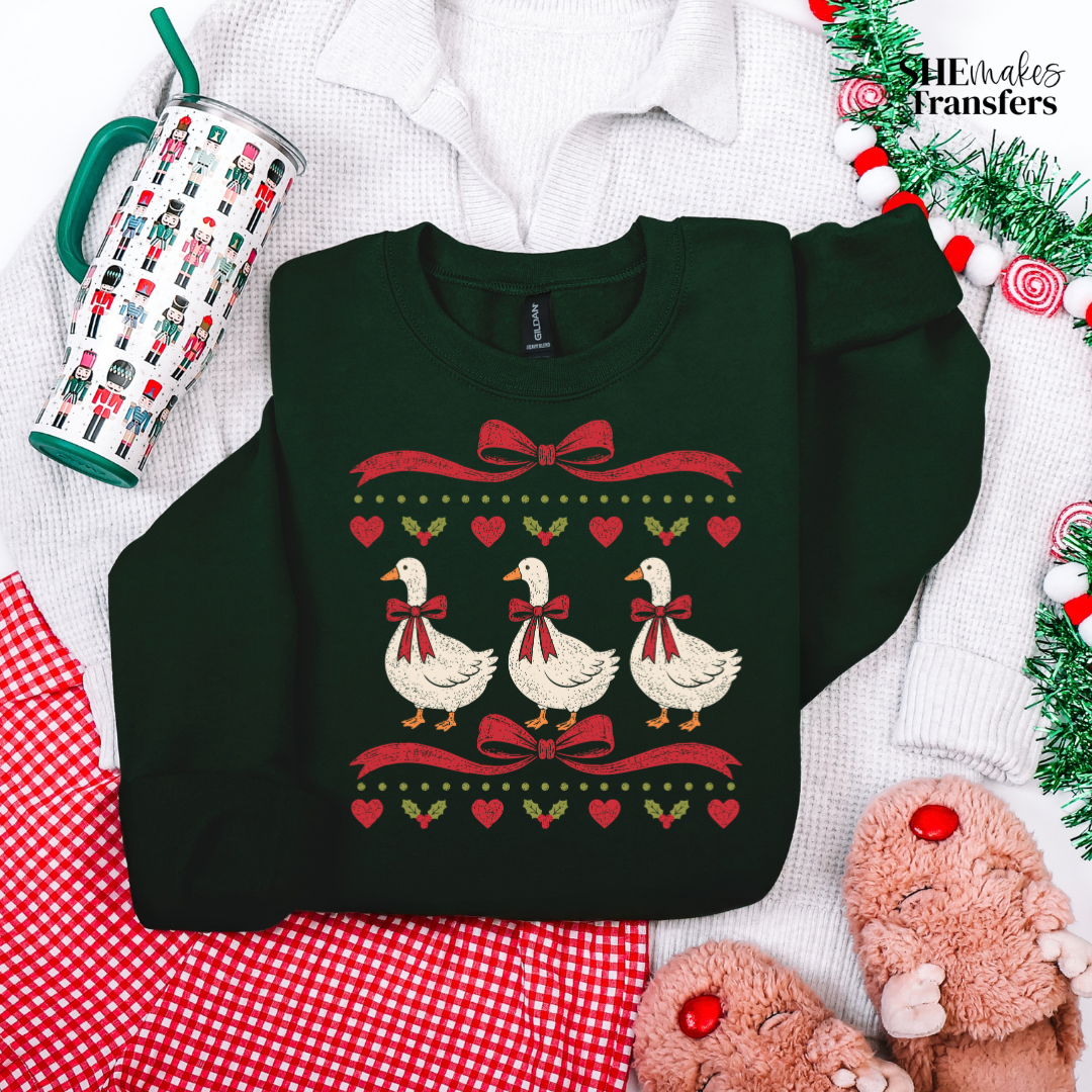 Christmas Country Goose