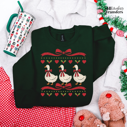 Christmas Country Goose