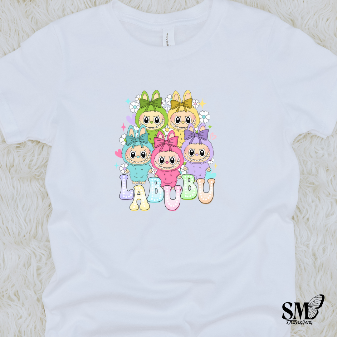 Big Smile Bunny Ears Characters Group