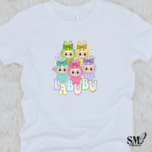 Big Smile Bunny Ears Characters Group