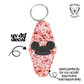 Stitched Hat - keychain uv dtf