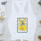 Framed Lemon Coquette