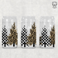 Checker Cheetah Trees -  Full Wrap