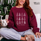 White Merry Christmas Trees