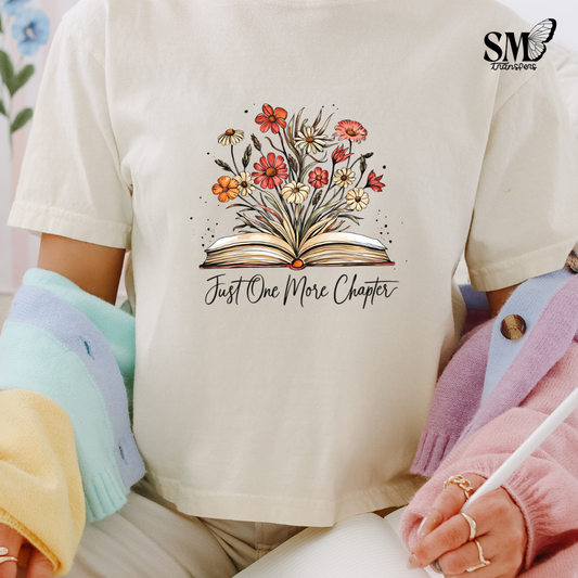 Floral Just One More Chapter