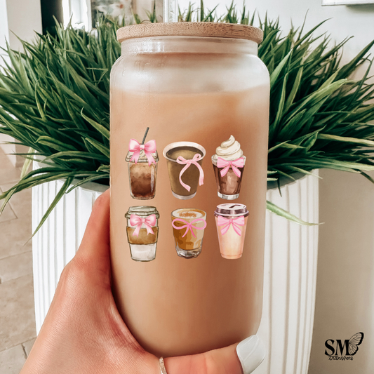Coquette Coffee - Cup Decal