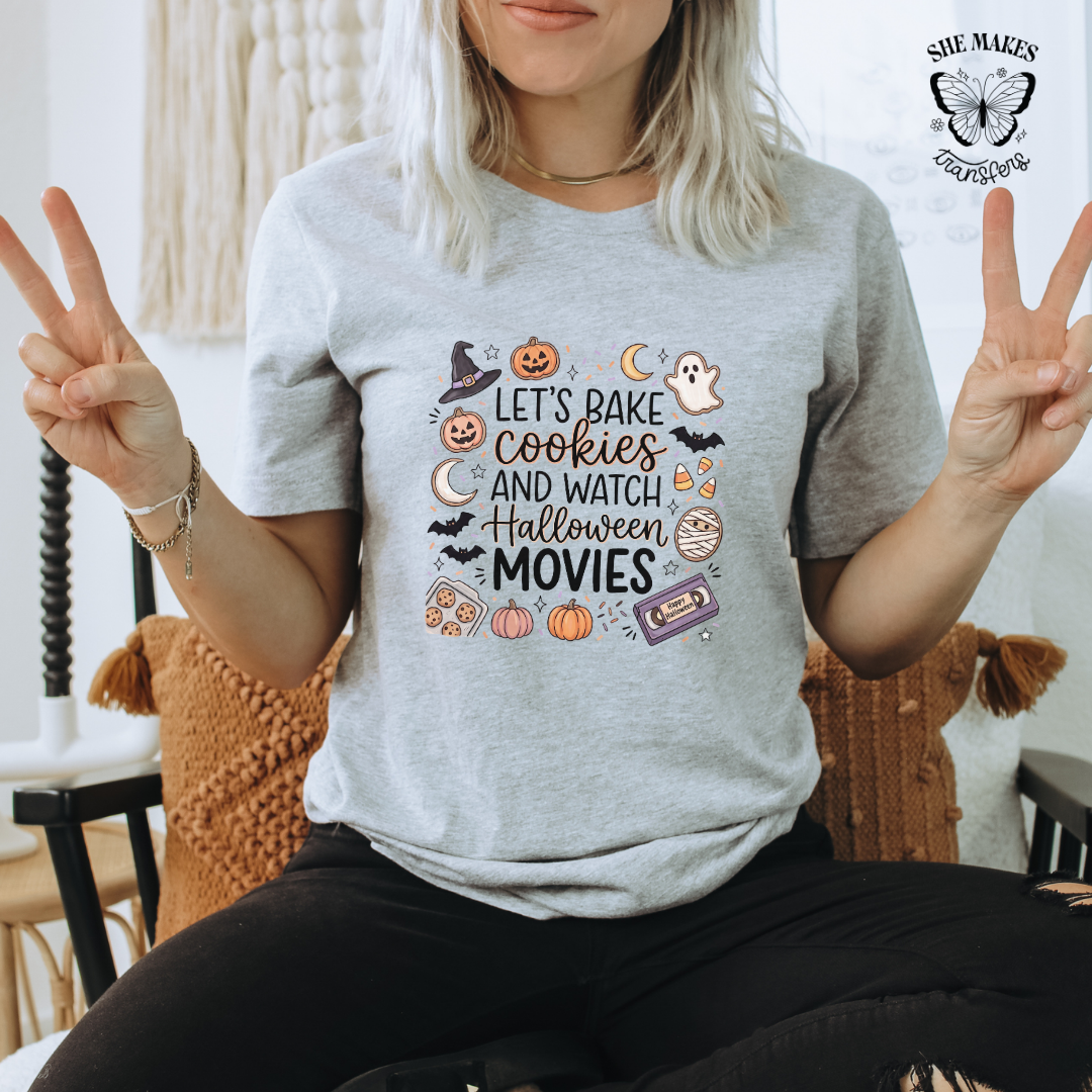 Let's Bake Cookies and Watch Halloween Movies