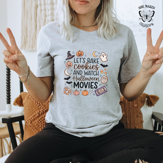 Let's Bake Cookies and Watch Halloween Movies