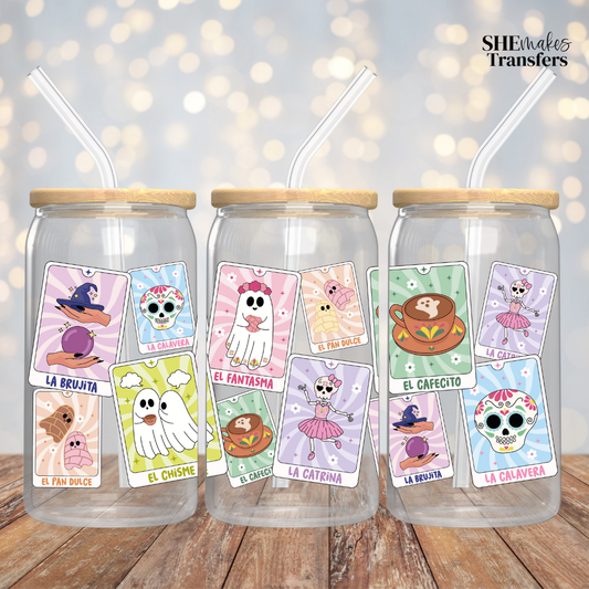 Halloween Tarot cup wrap