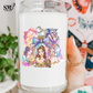 Yellow Dress Princess & Beast- cup decal