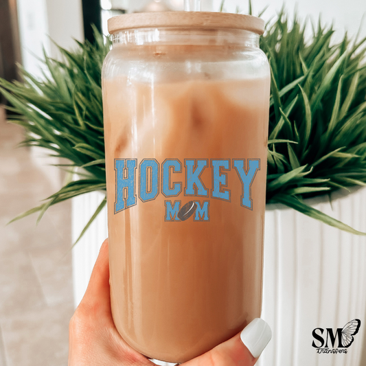 Hockey Mom-Retro- Cup Decal