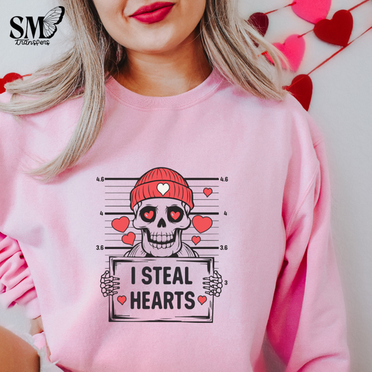 I Steal Hearts skeleton