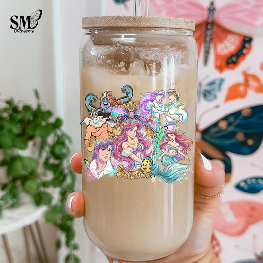 Sea Princess & Friends- cup decal