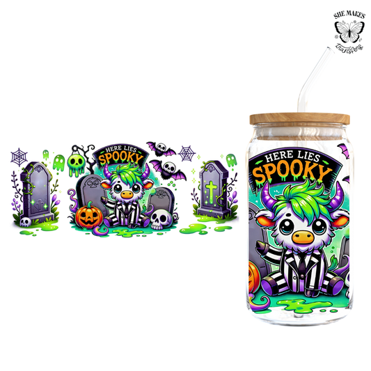 Here Lies Spooky - Full Wrap