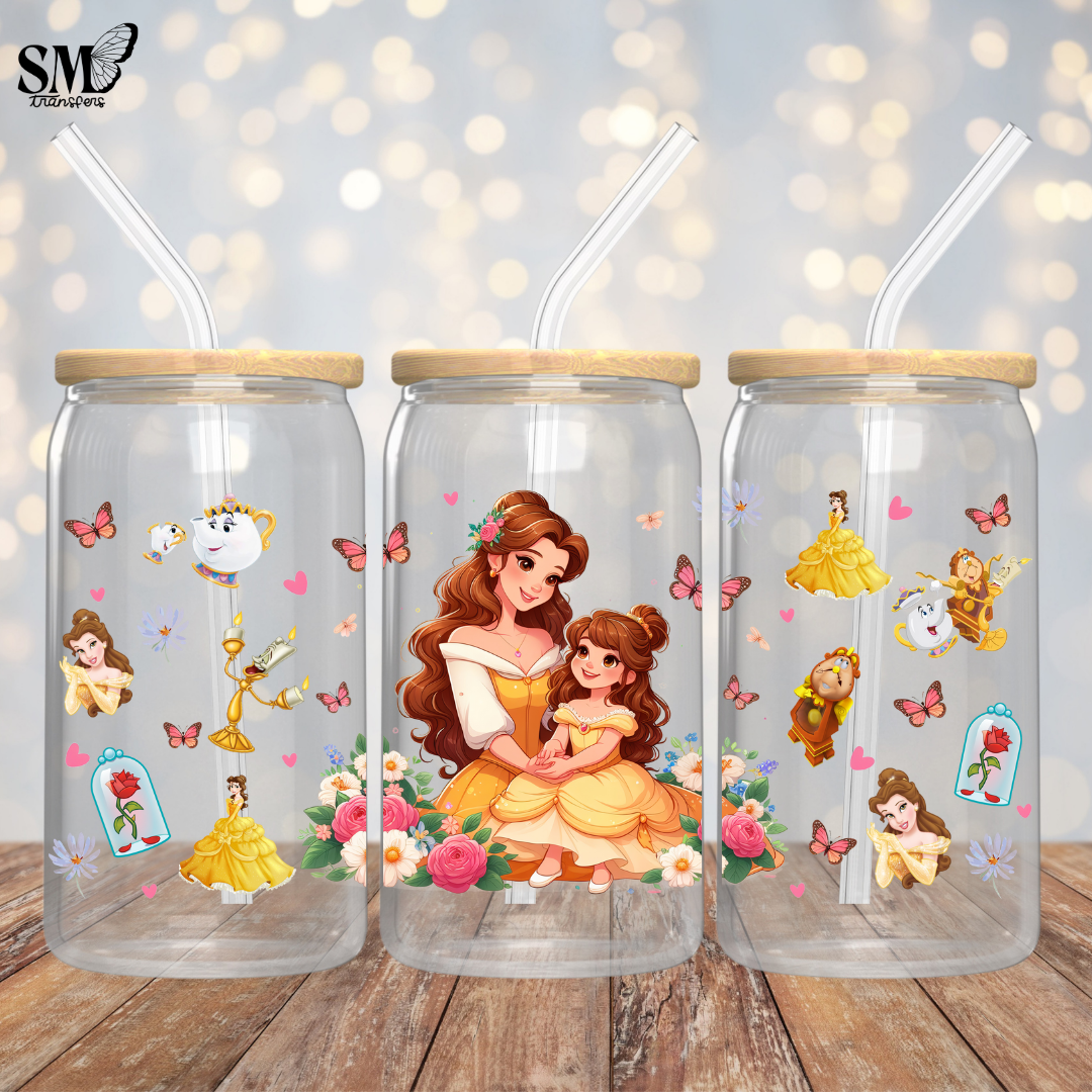 Yellow Dress Princesses & Friends   - Full Wrap