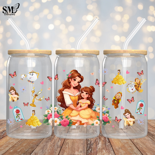 Yellow Dress Princesses & Friends   - Full Wrap