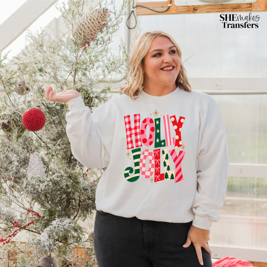 Holly Jolly Printed