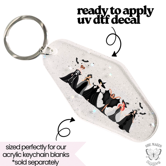 The Witches - keychain uv dtf