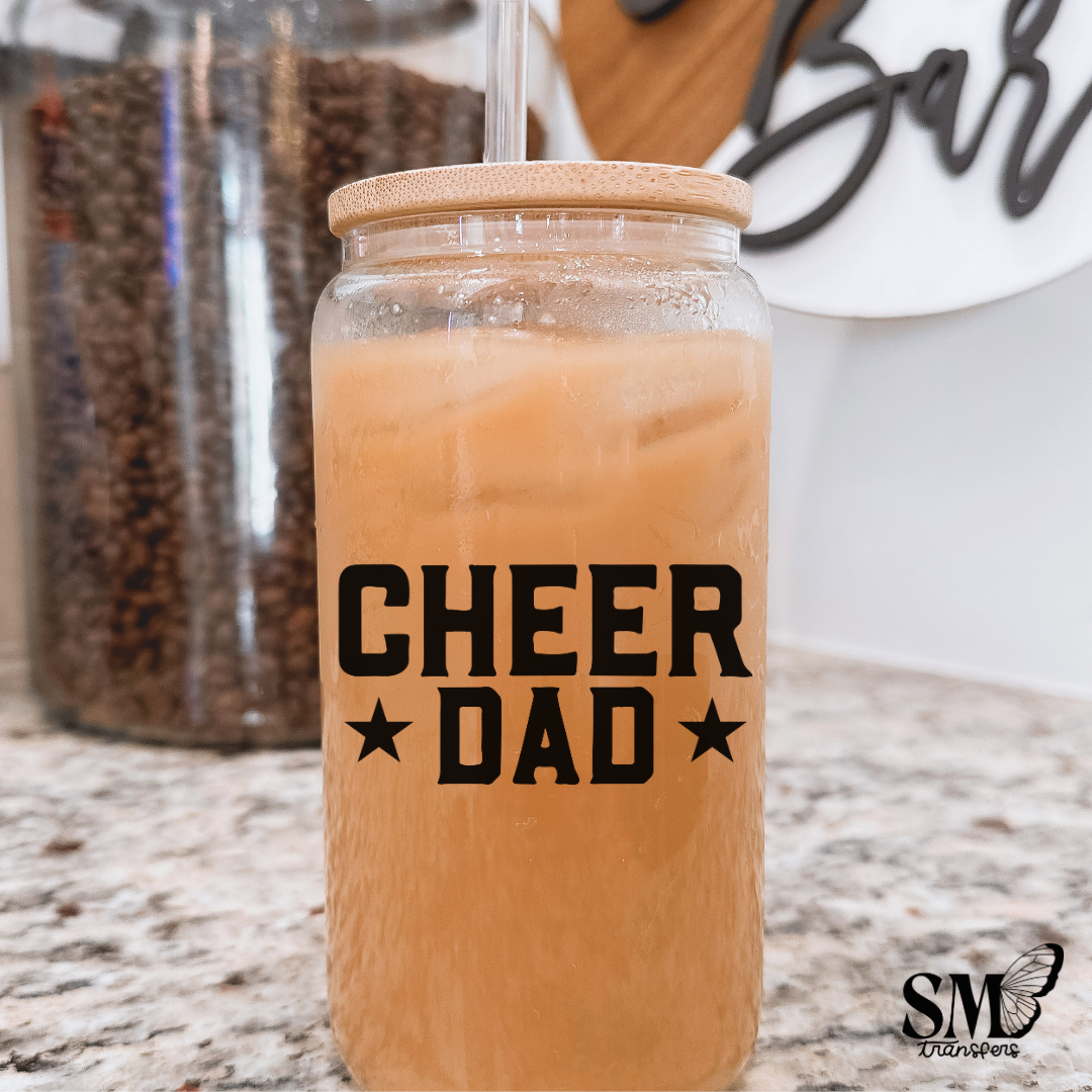 cheer dad-uv cup decal