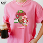 Strawberry House & Girl