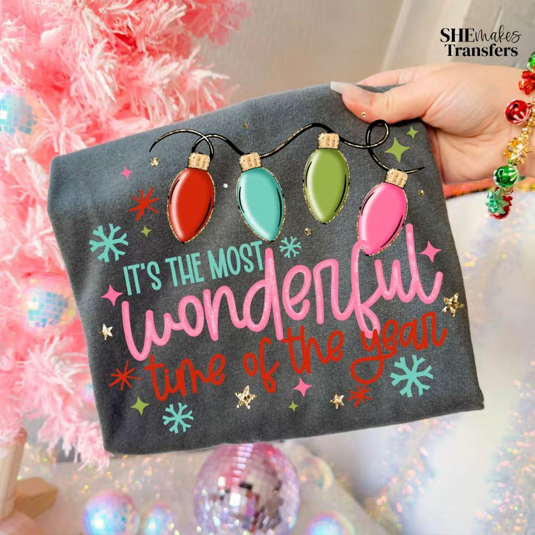Wonderful Time Pink - Front And Sleeves