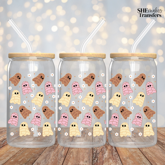 Mummy Ghosts cup wrap
