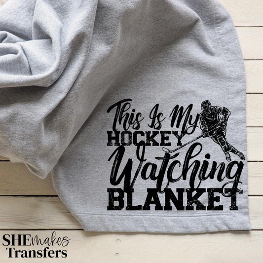 Hockey Watching Blanket