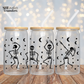 Dancing skeletons cup wrap