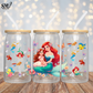 Red Hair Princess & Water Friends - Full Wrap