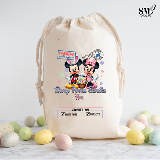 Boy & Girl Mouse Easter Sack