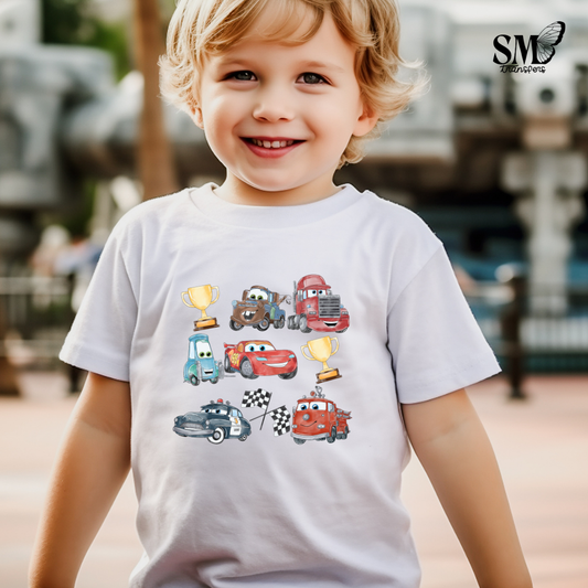 Cartoon Cars, Trophies & Racing