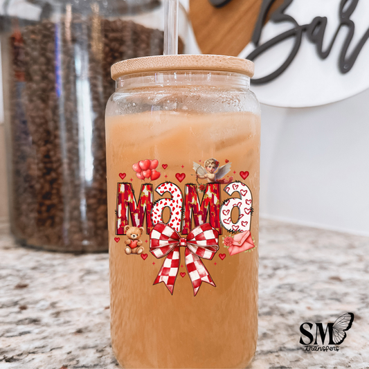 mama coquette valentine-uv cup decal