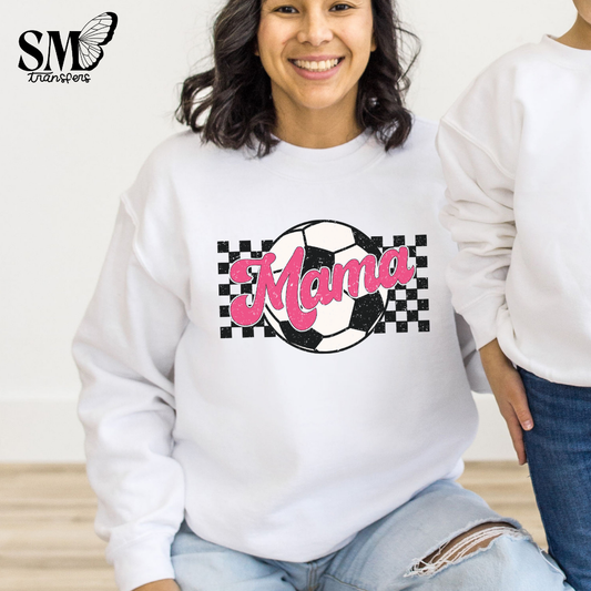 Soccer Mama Checkered- Retro