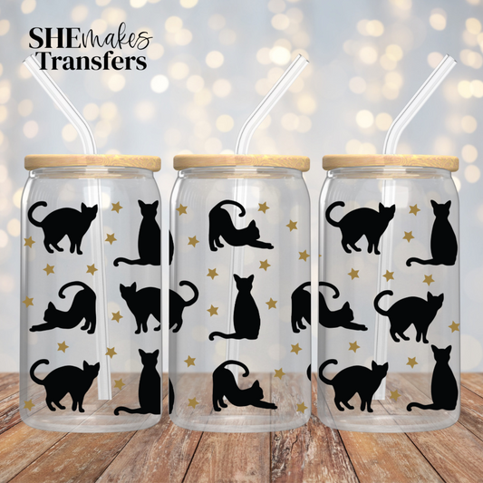 Black Cats Cup Wrap