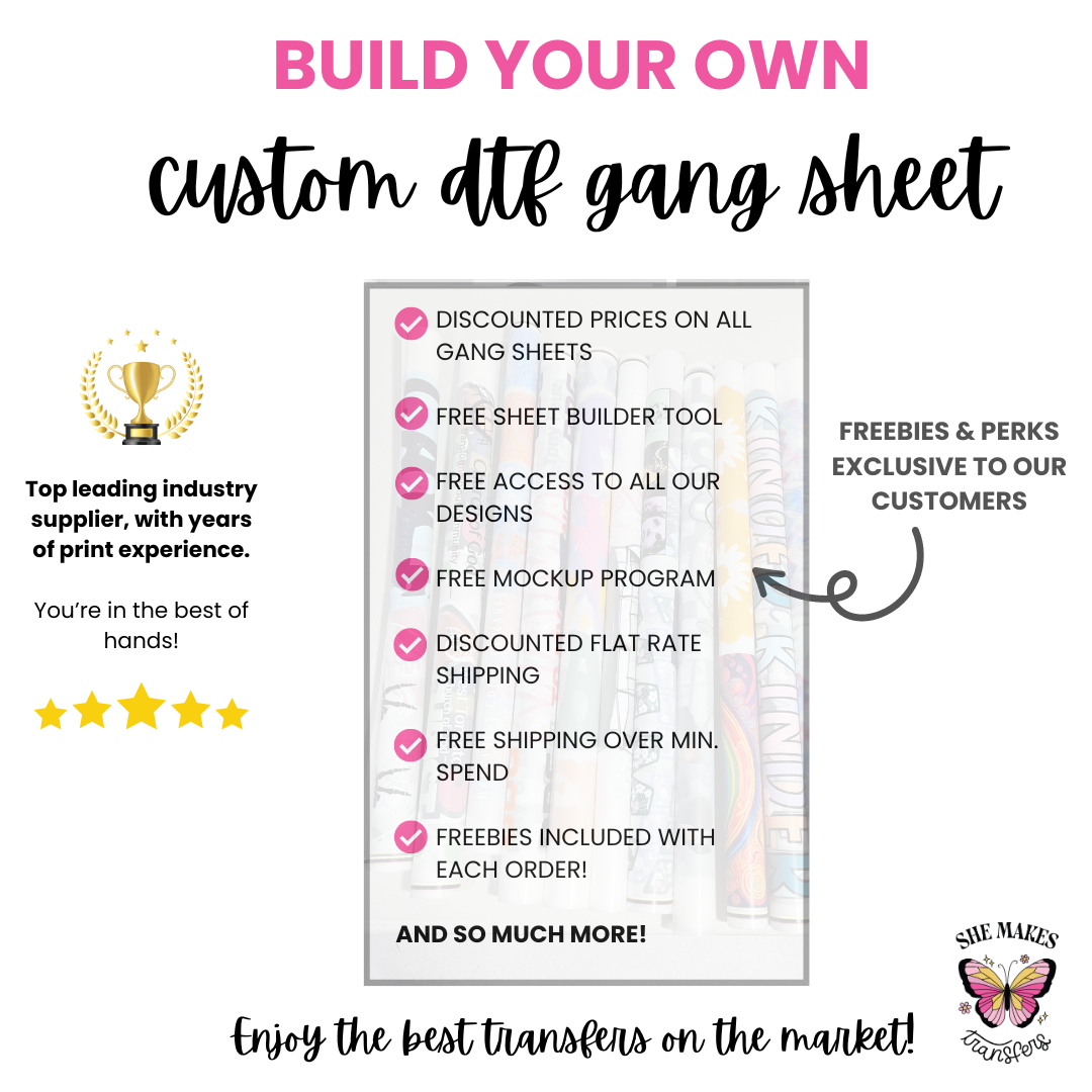 Build Your Own Gang Sheet - Custom DTF Sheet Builder Tool